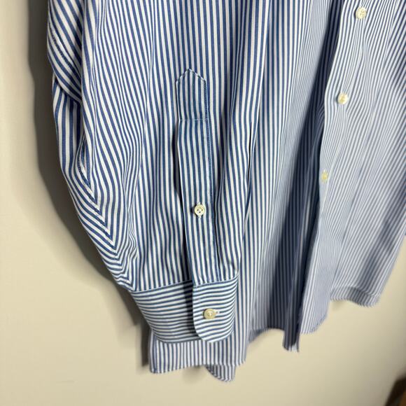 Lot of 2 Jos A Bank Executive Collection Men Shirts 16 1/2-37 Blue Office Preppy - Picture 10 of 15